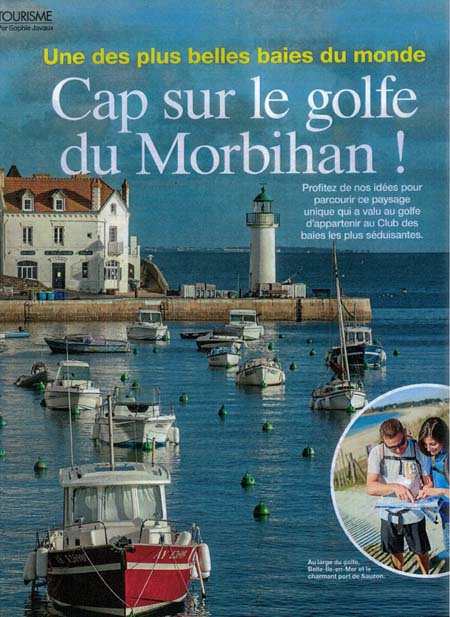 Cap sur Le Golfe du Morbihan - Bonnes adresses - Maxi Mai 2017